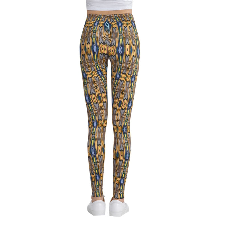 Illusion Print Leggings-Legletic
