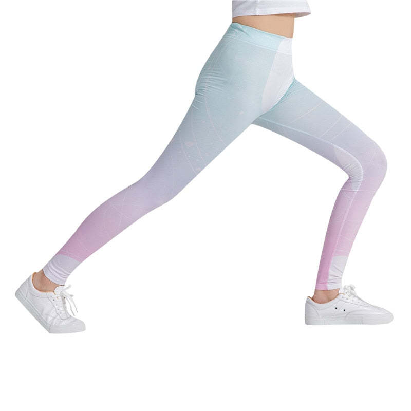 Workout Colorful Print Leggings-Legletic