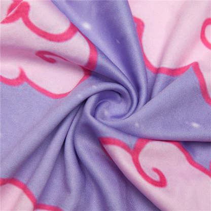 Pink Clouds Colorful Print Leggings-Legletic