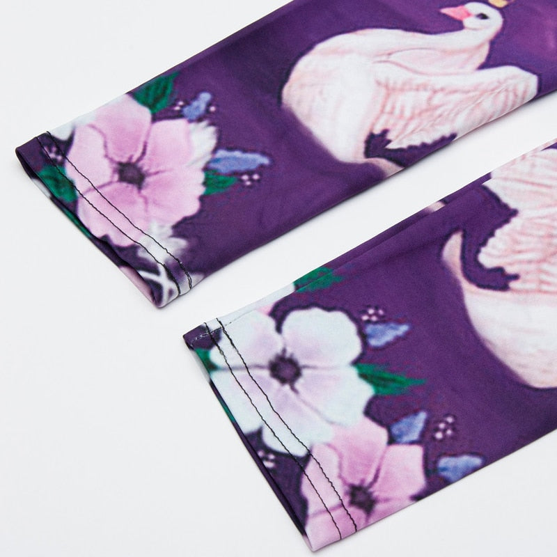 Unicorn Colorful Print Leggings-Legletic