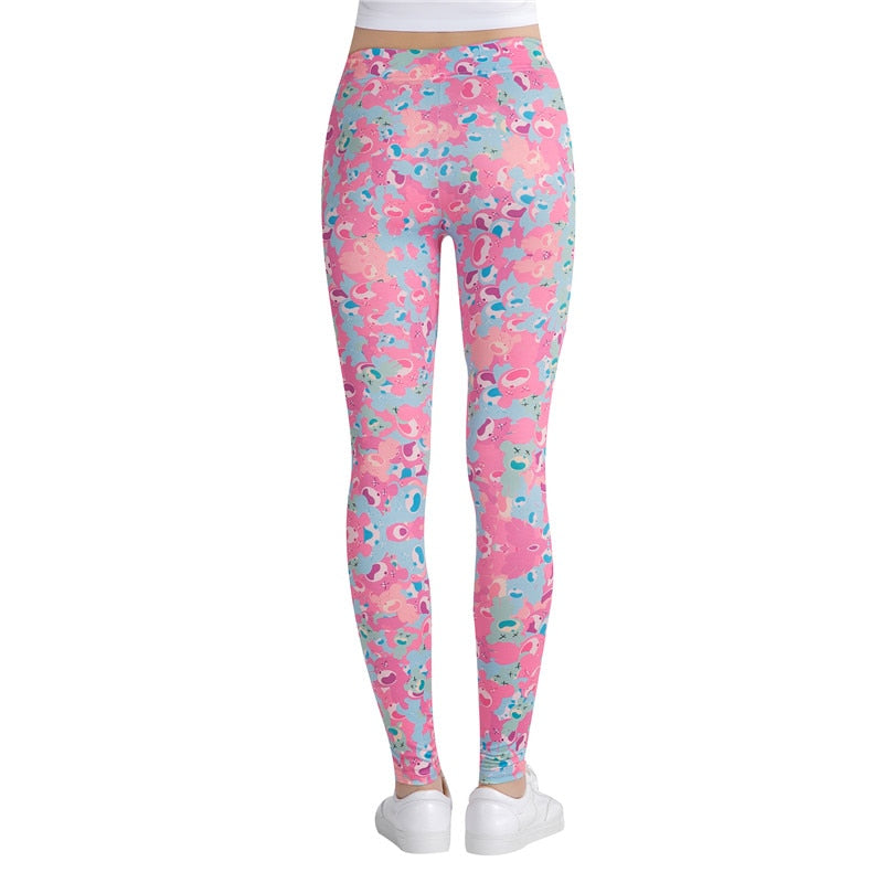Colorful Teddy Leggings-Legletic