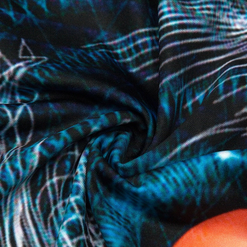 Fitness Stretchy Colorful Print Leggings-Legletic