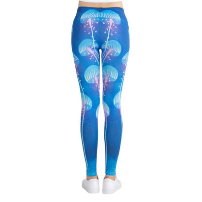 Mushroom Colorful Print Leggings-Legletic