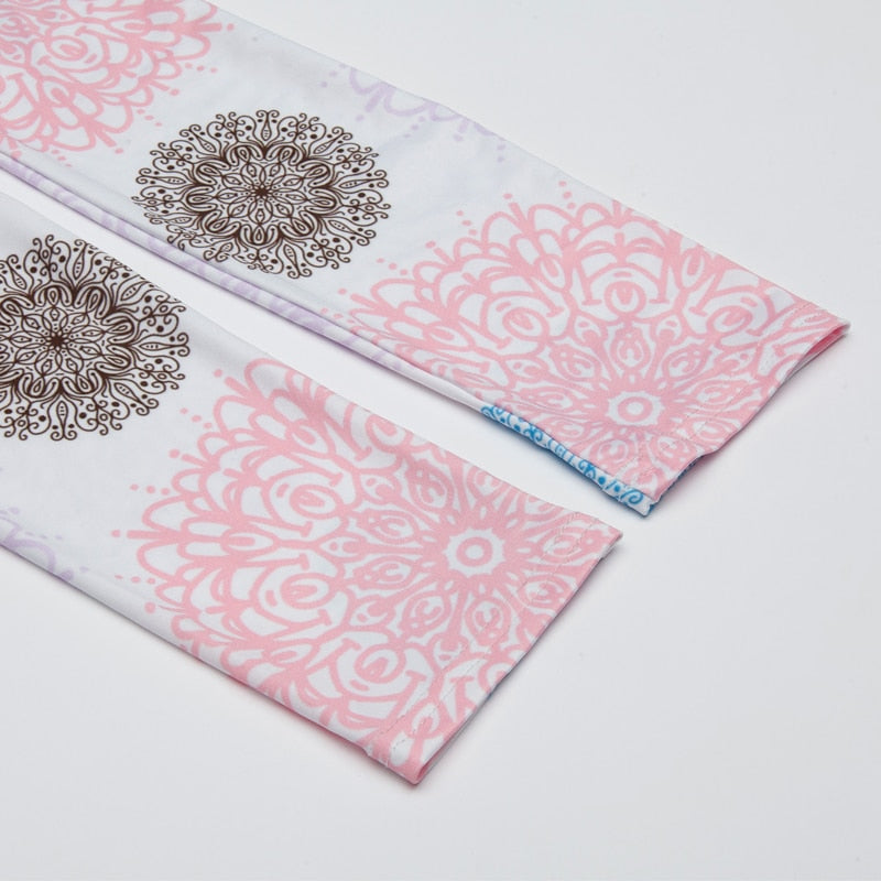 Trouser Female Colorful Print Leggings-Legletic