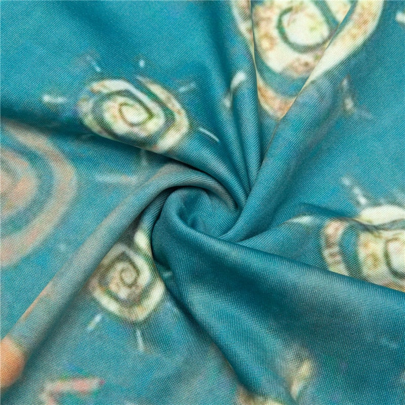 Abstract Printed Leggings-Legletic