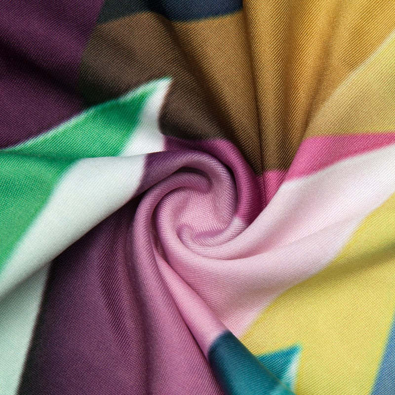 Abstract Blocks Colorful Print Leggings-Legletic