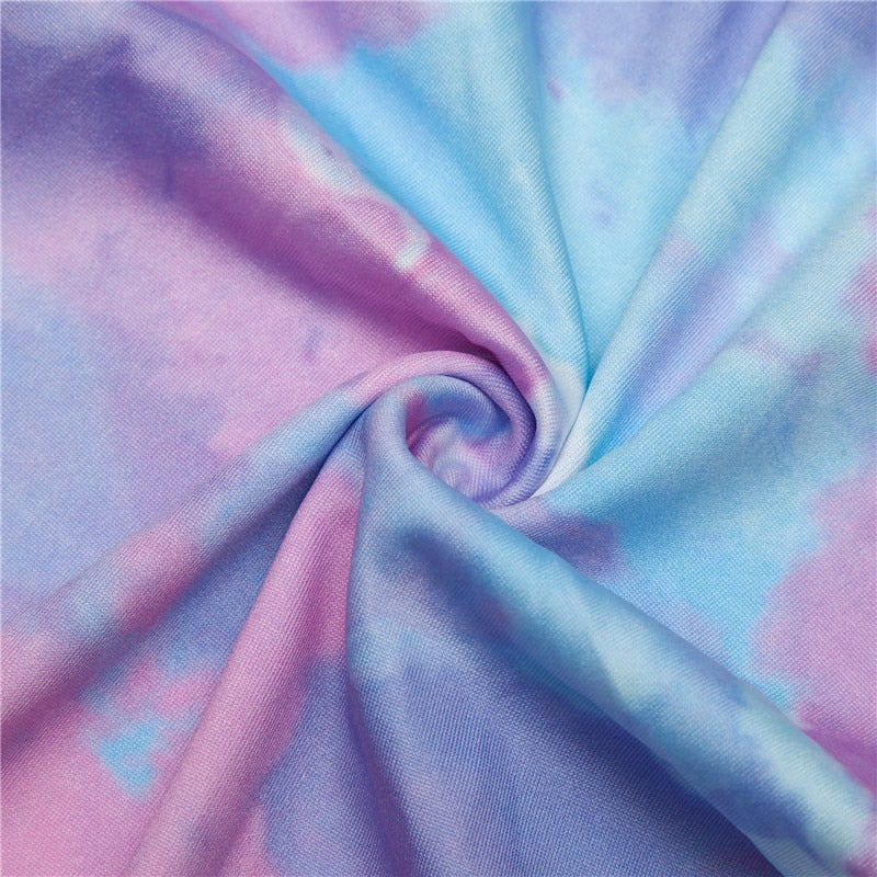 Stretch Push-Up Colorful Print Leggings-Legletic