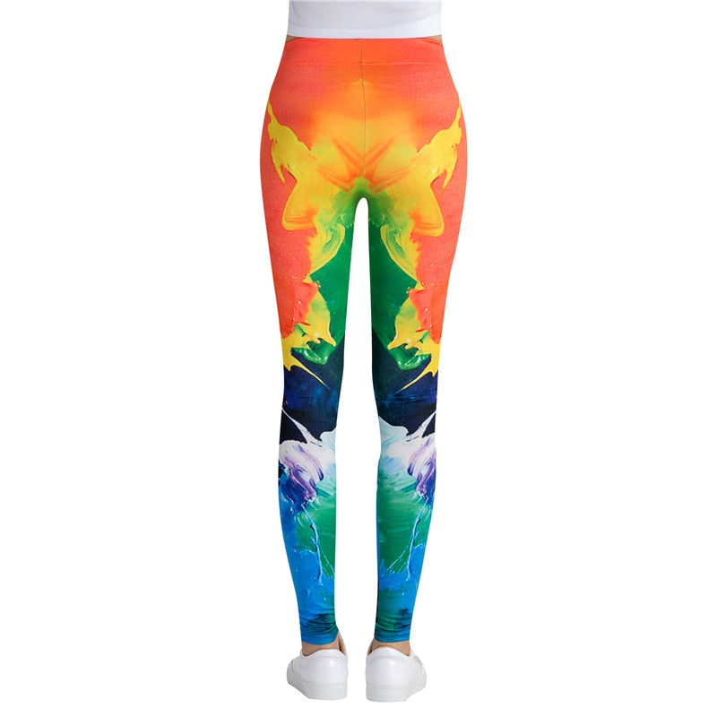 Colorful Scenery Leggings-Legletic
