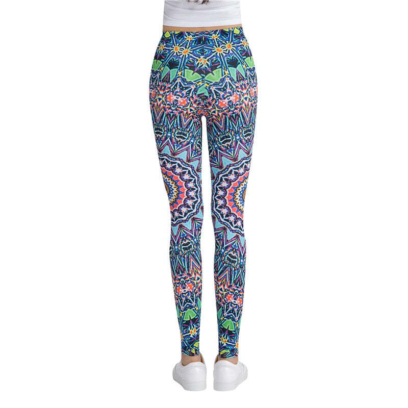 Colorful Mandala Leggings-Legletic