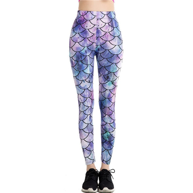 Mermaid Scale Leggings-Legletic