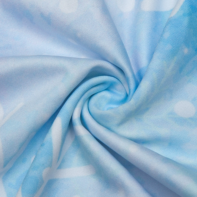 Camouflage Snowflake Colorful Print Leggings-Legletic