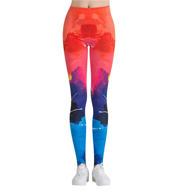 Colorful Scenery Leggings-Legletic