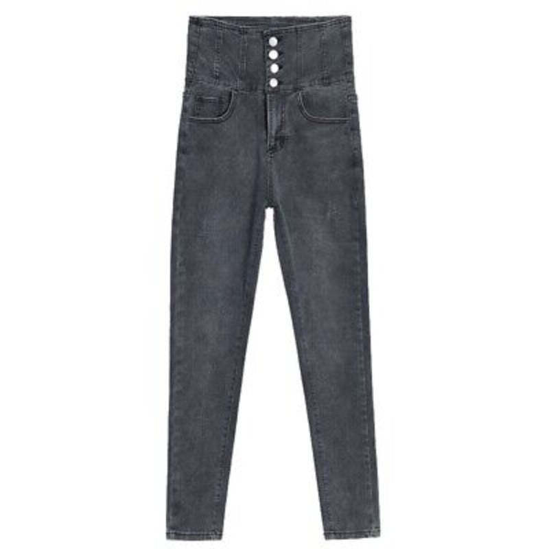 Skinny High Waist Women's Jeans For Winter-Legletic