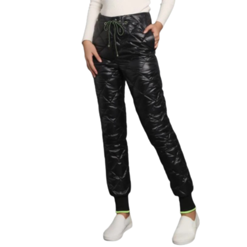 Winter Duck Down High Waisted Warm Pants-Legletic