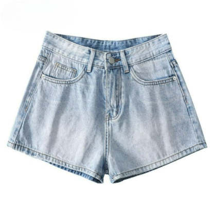 Summer Casual Loose Denim Shorts For Women-Legletic