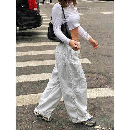Casual Baggy Wide Leg Sweatpants-Legletic