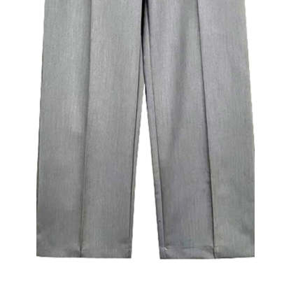 Women Office Wear High Waist Straight Pants-Legletic