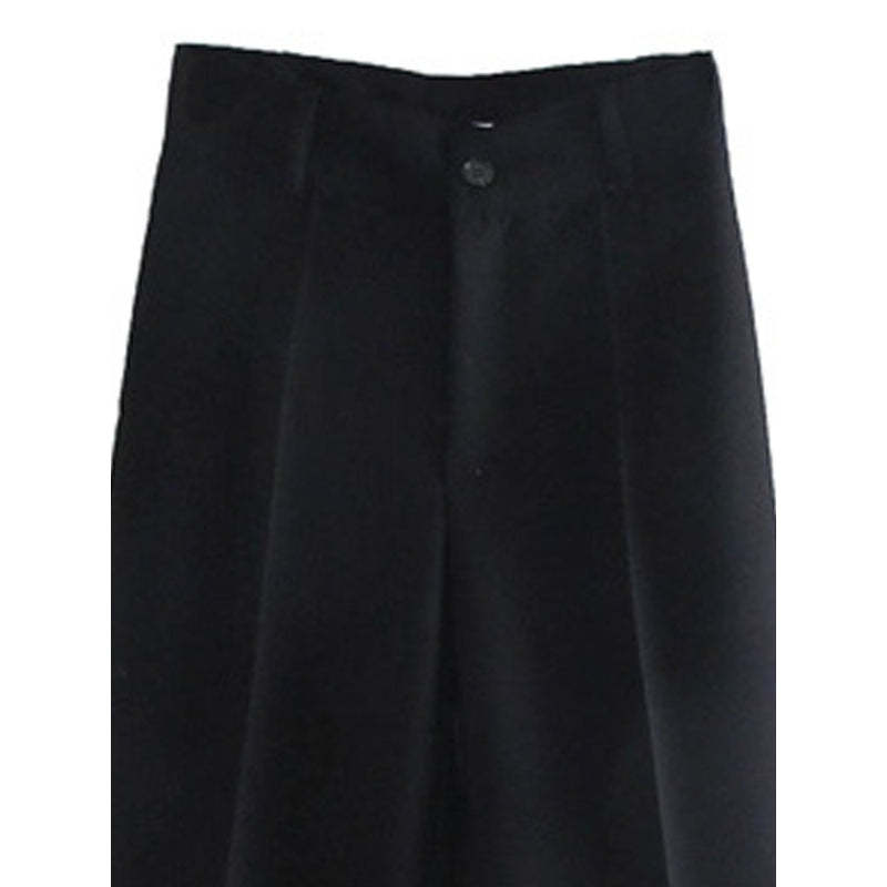 Women Office Wear High Waist Straight Pants-Legletic