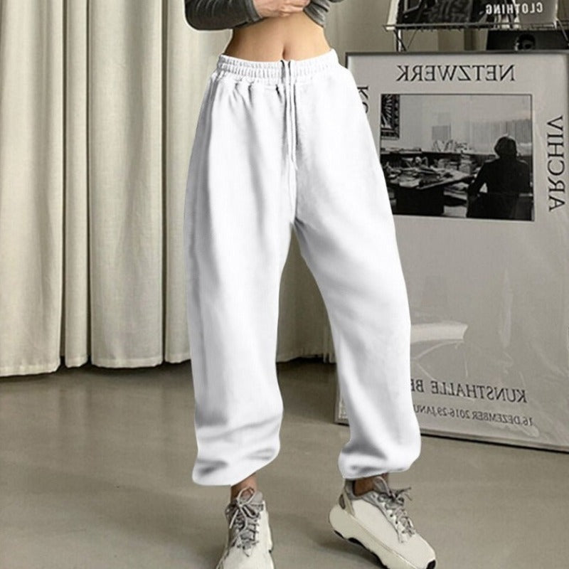 High Waist Jogging Sweatpants For Women-Legletic