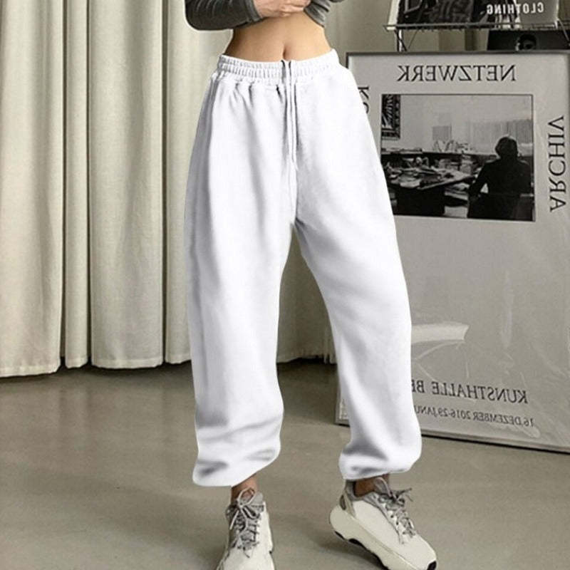 High Waist Jogging Sweatpants For Women-Legletic