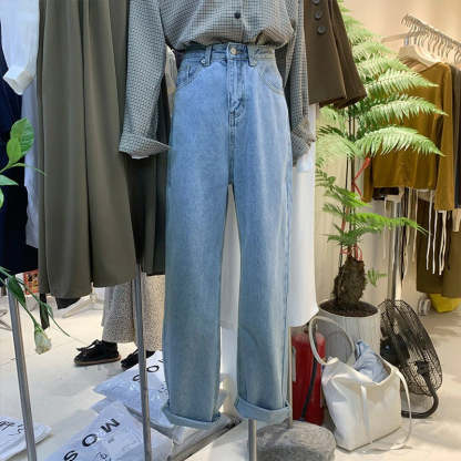 Wide High Waisted Cowboy Pants For Women-Legletic