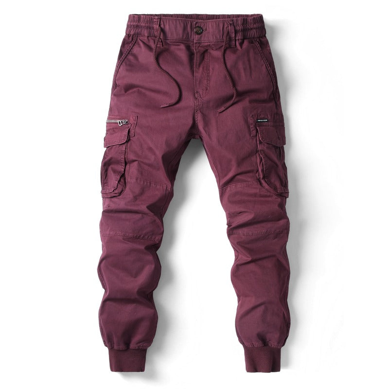 Men's Full Length Military Cargo Pants-Legletic