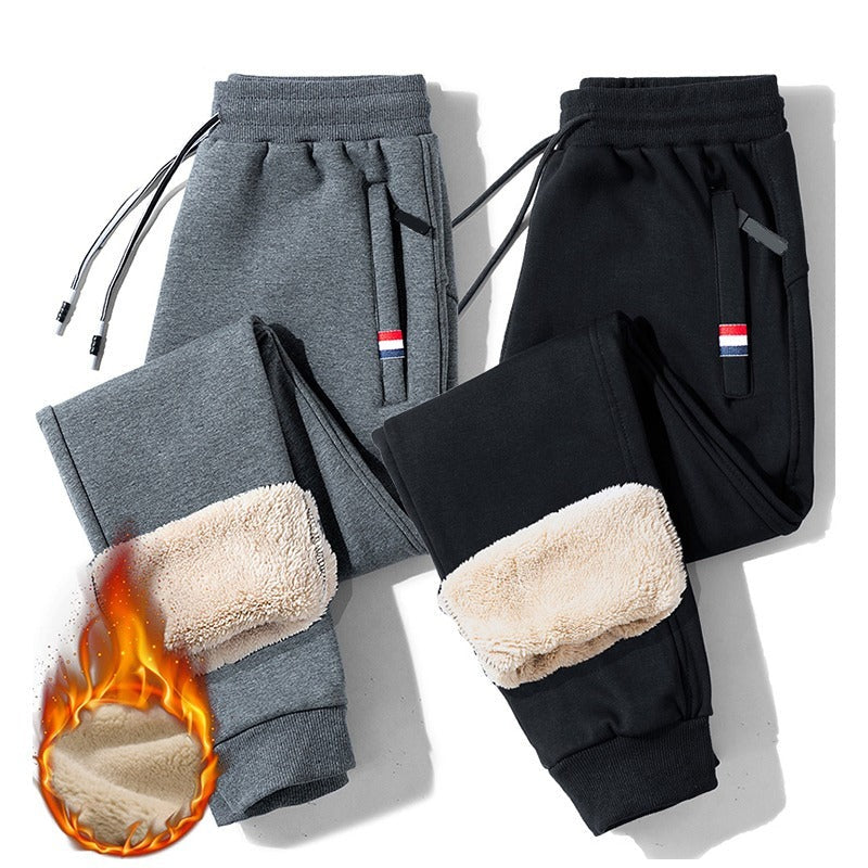 Winter Warm Fleece Pants For Men-Legletic
