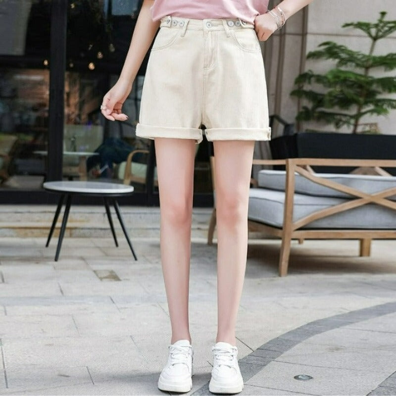 Vintage Summer Women's Shorts-Legletic