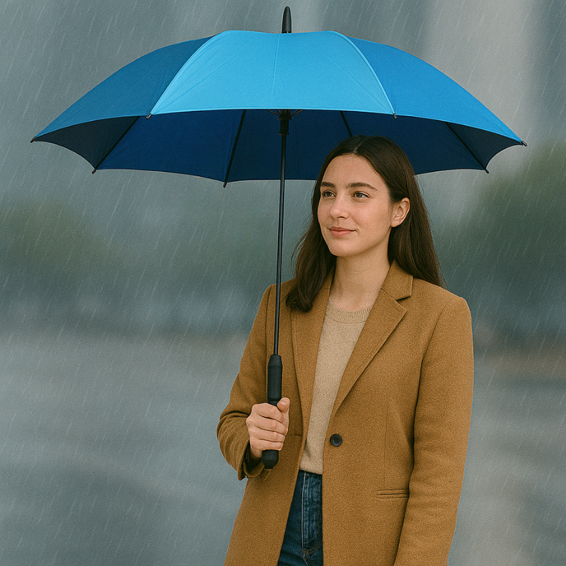 Umbrella With Fan For Outdoor Events