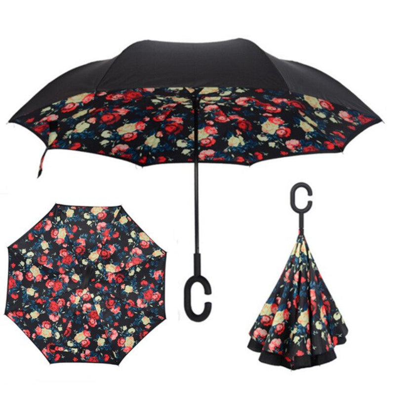 Folding Double Layer Stand Inside Umbrellas