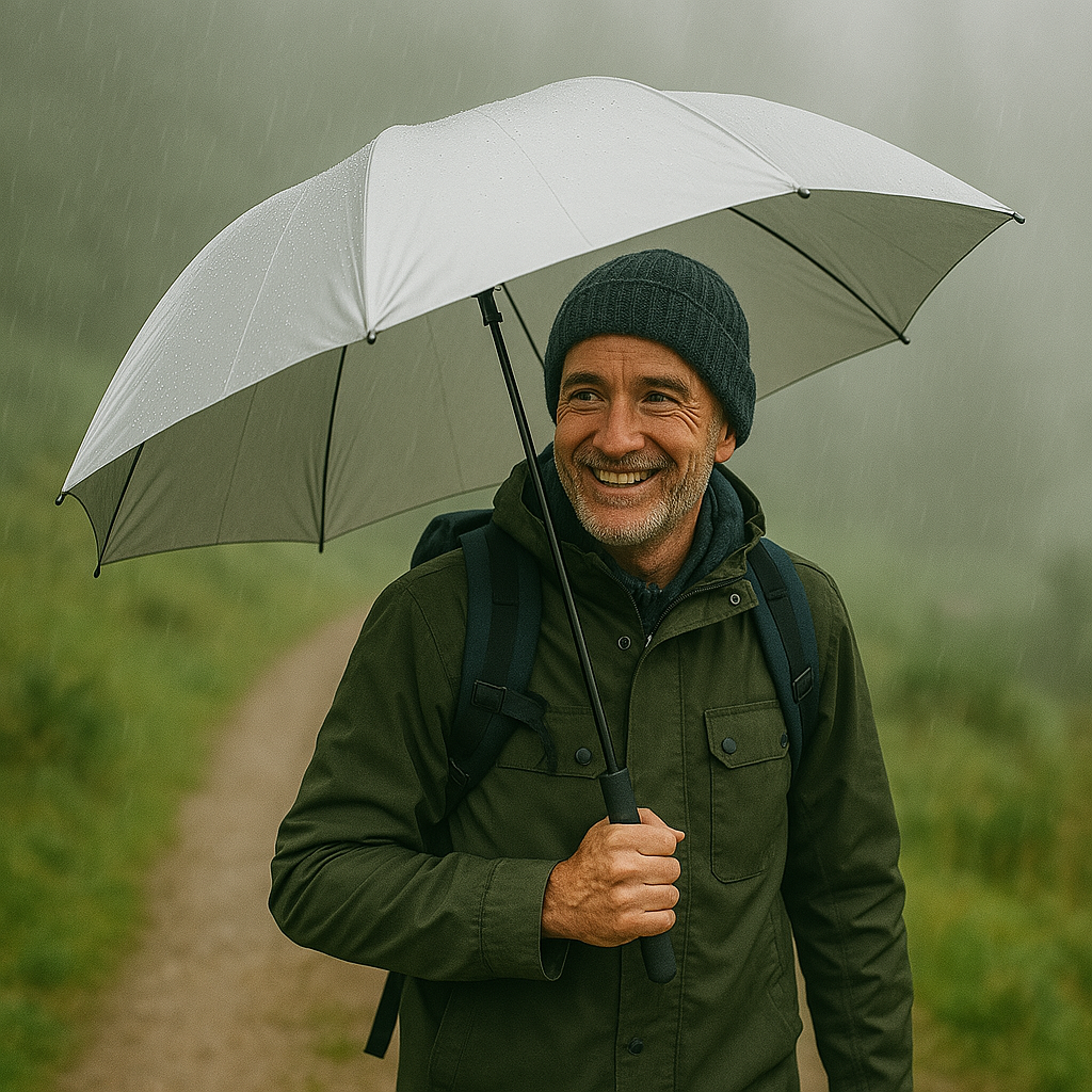 Large Arc Outdoor Hiking Umbrella