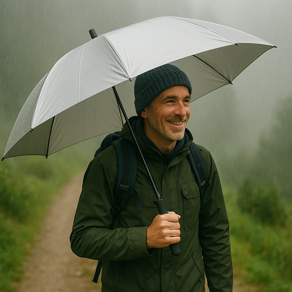 Large Arc Outdoor Hiking Umbrella