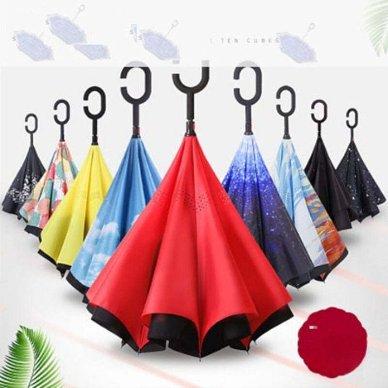 Folding Double Layer Stand Inside Umbrellas