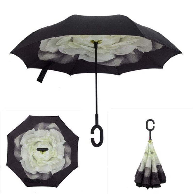 Folding Double Layer Stand Inside Umbrellas