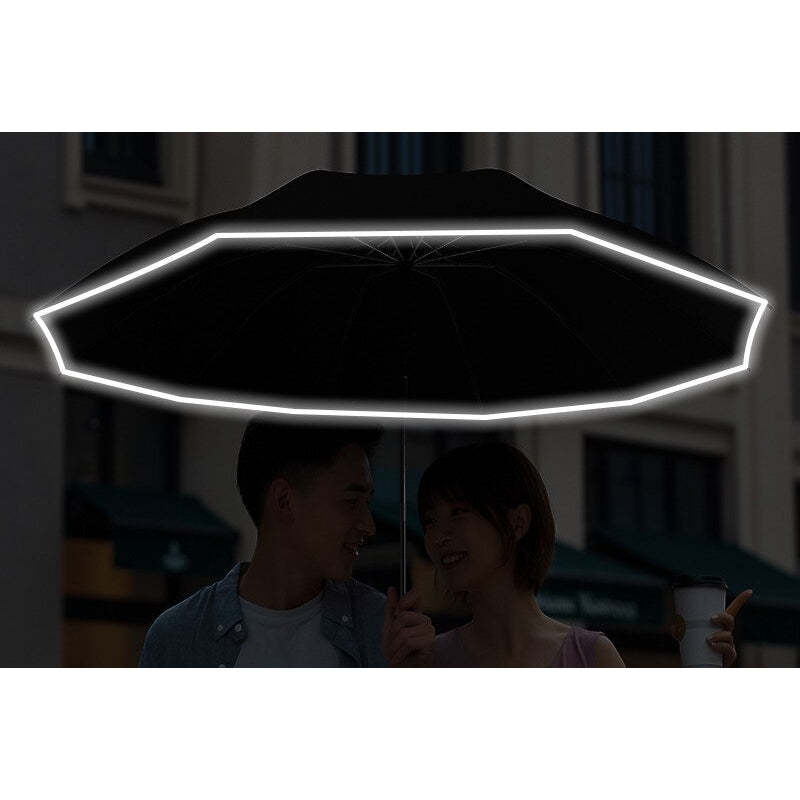 Automatic Folding Inverted Umbrella With LED Flashlight