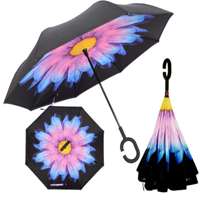 Folding Double Layer Stand Inside Umbrellas