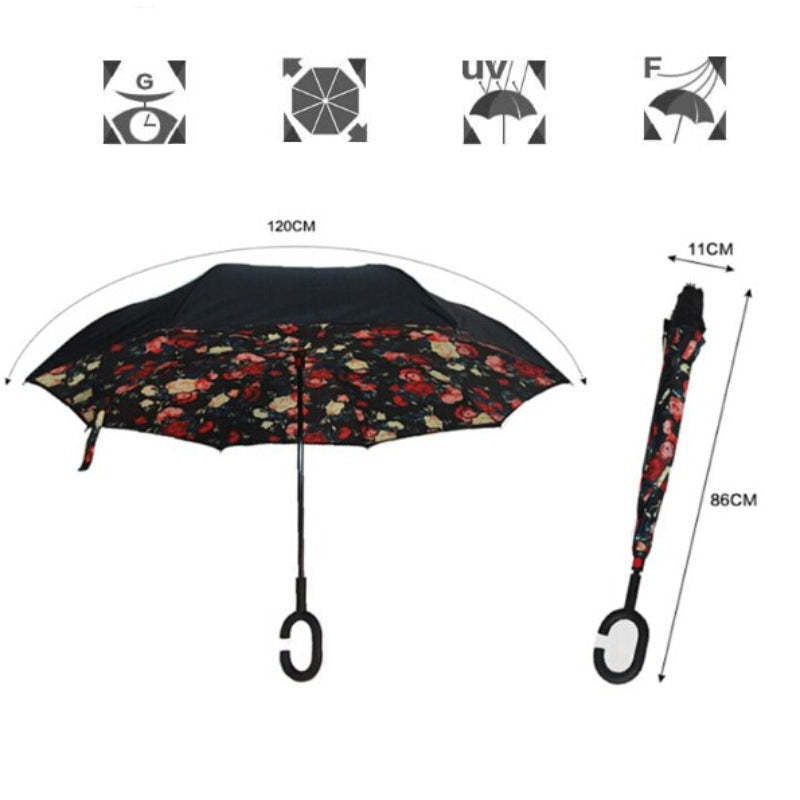 Folding Double Layer Stand Inside Umbrellas