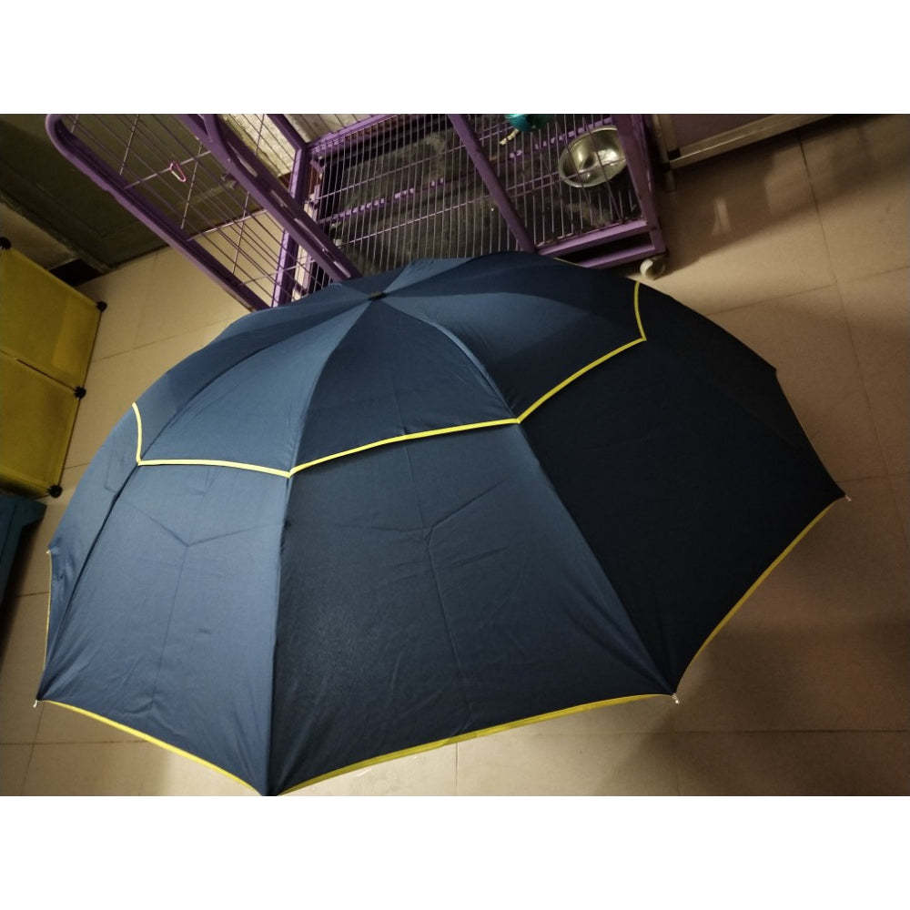 Double Golf Windproof Non-Automatic Umbrella