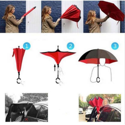 Folding Double Layer Stand Inside Umbrellas
