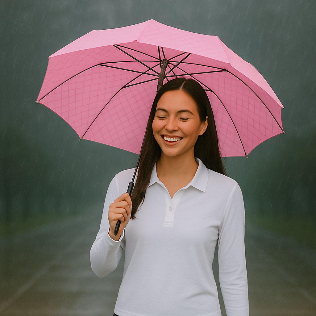 Compact Folding Umbrella With Auto Open