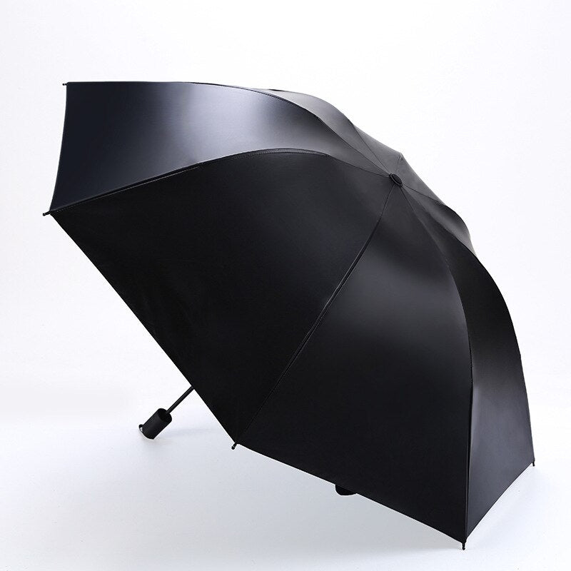 Tri-Folding Rain Windproof Umbrella