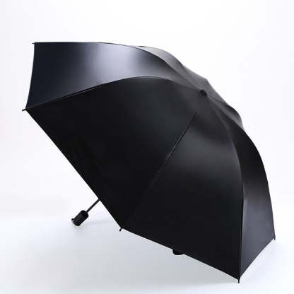 Tri-Folding Rain Windproof Umbrella