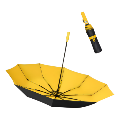 Hydrophobic Automatic Folding Multifunction Travel Golf with Built In Fan and Mist Large Double Canopy Windproof Storm Resistant Double Rib UV Sun Protection