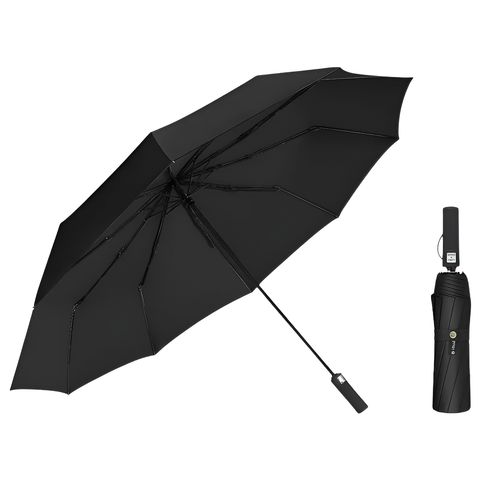 Hydrophobic Automatic Folding Multifunction Travel Golf with Built In Fan and Mist Large Double Canopy Windproof Storm Resistant Double Rib UV Sun Protection