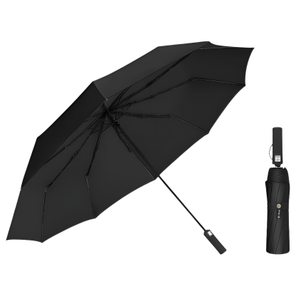 Hydrophobic Automatic Folding Multifunction Travel Golf with Built In Fan and Mist Large Double Canopy Windproof Storm Resistant Double Rib UV Sun Protection