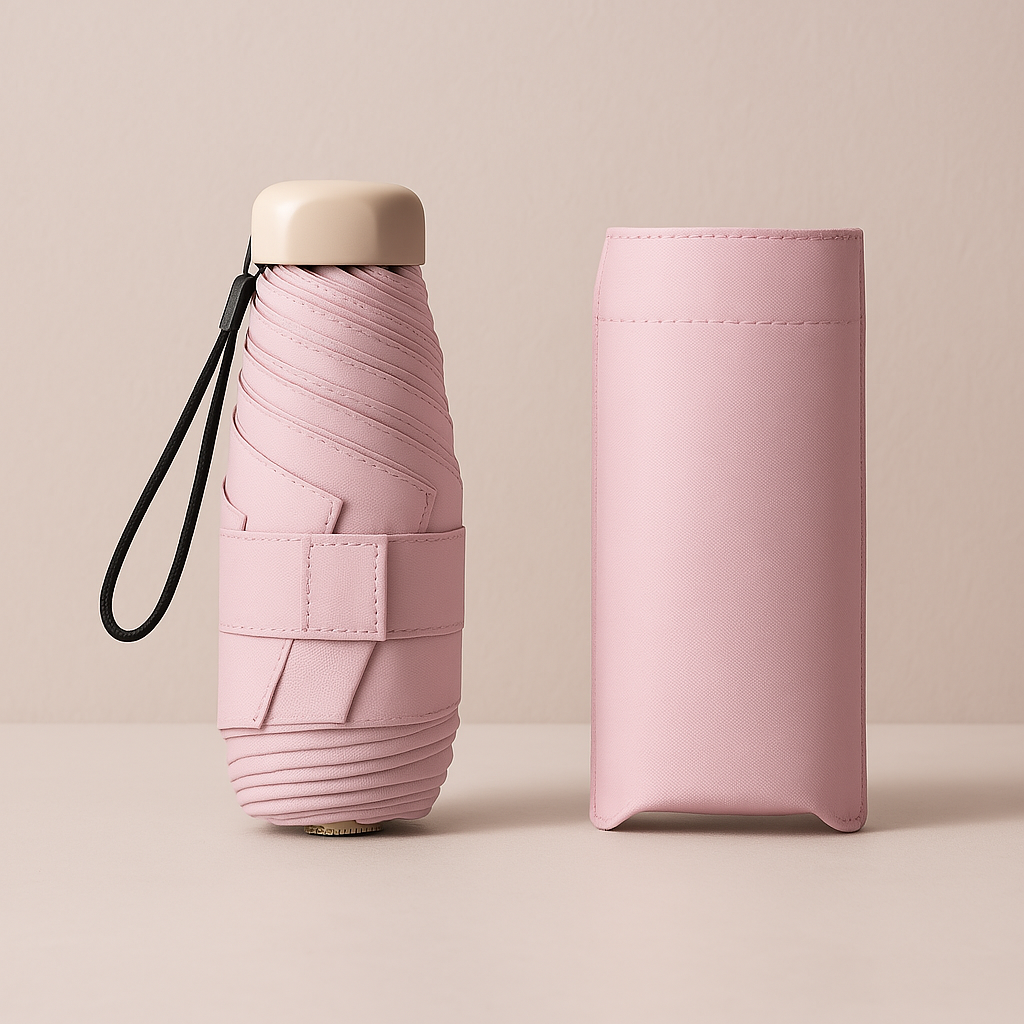Compact Windproof Travel Umbrella