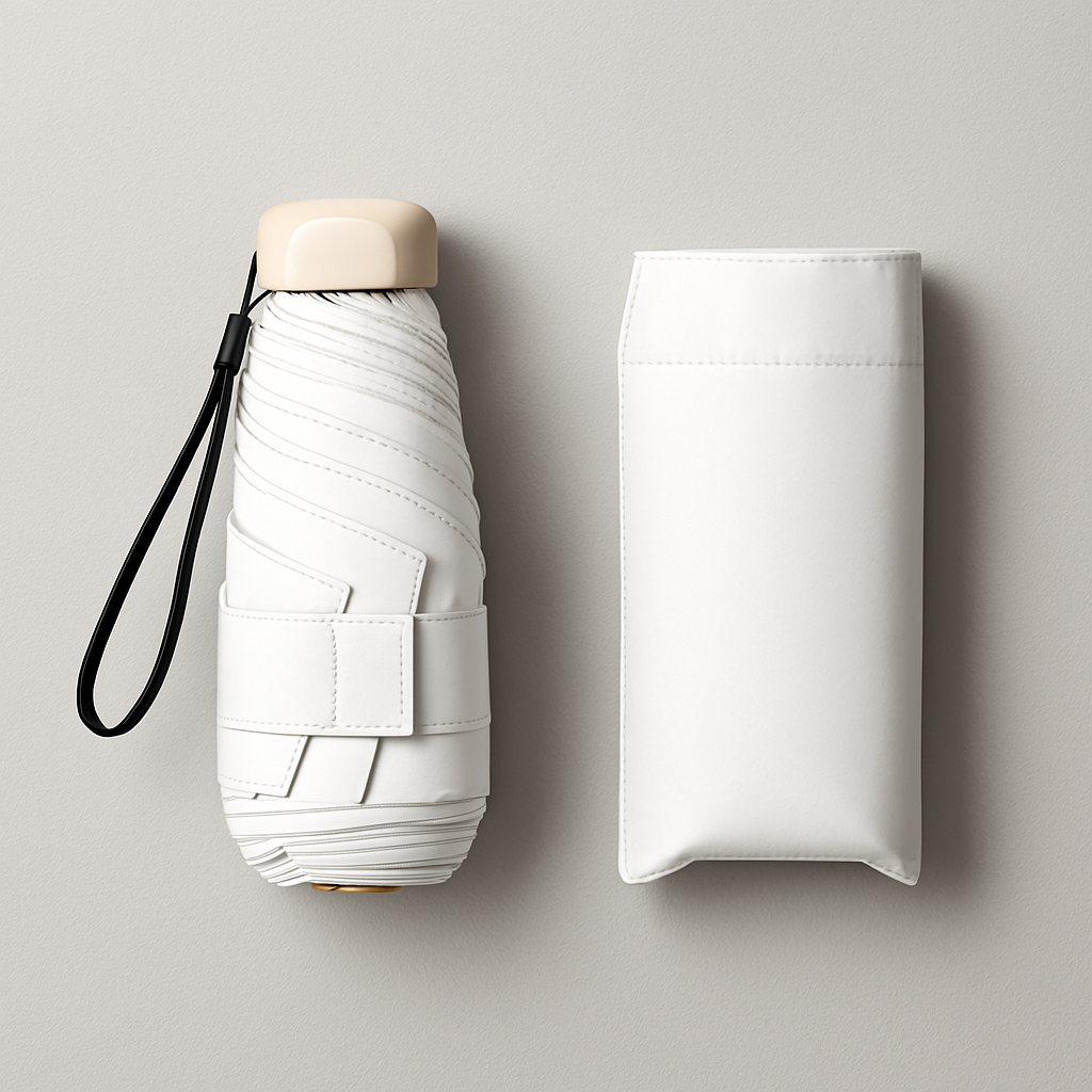Compact Windproof Travel Umbrella