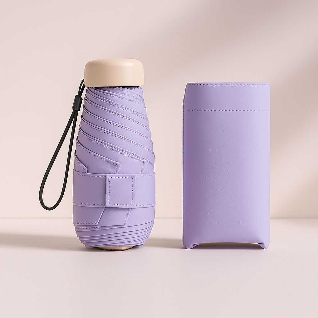 Compact Windproof Travel Umbrella