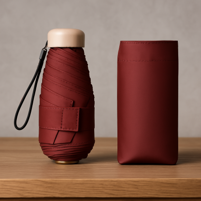 Compact Windproof Travel Umbrella