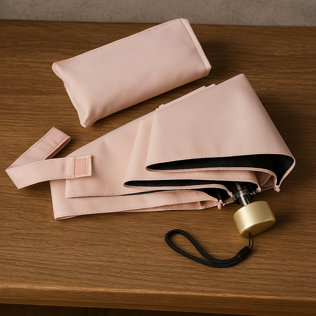 Compact Windproof Travel Umbrella